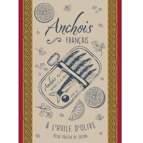 TORCHON ANCHOIS 50X70