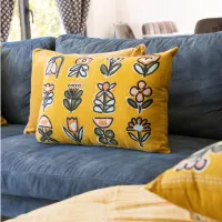 Coussin Art Naif