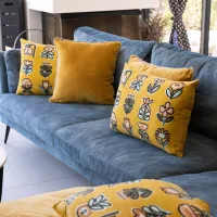Coussin Art Naif