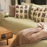 Coussin Art Naif