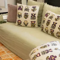 Coussin Art Naif