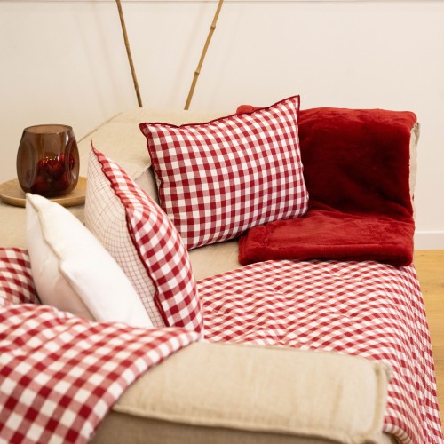 Edredon Coussin Vichy