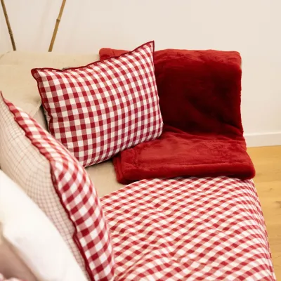 Edredon Coussin Vichy