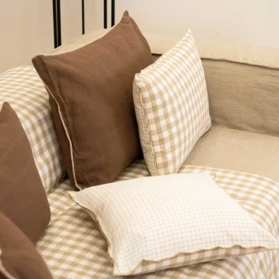 Edredon Coussin Vichy