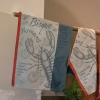 TORCHON HOMARD 50X70