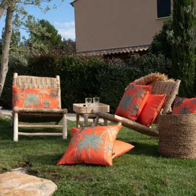 Coussin Extérieur Palmiers