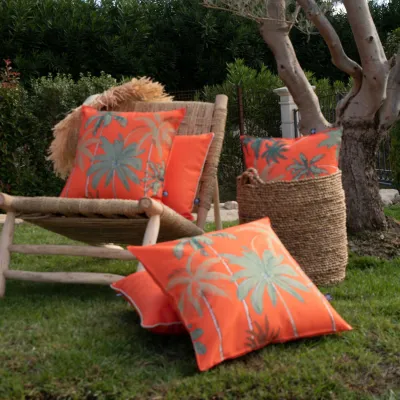 Coussin Extérieur Palmiers