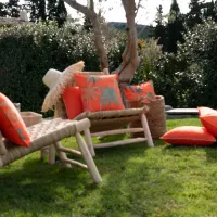 Coussin Extérieur Palmiers