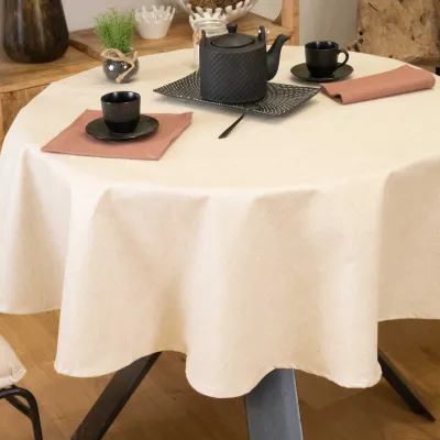 Nappe Ronde Enduite 155 Odessa Enduit