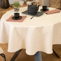 Nappe Ronde Enduite 155 Odessa Enduit