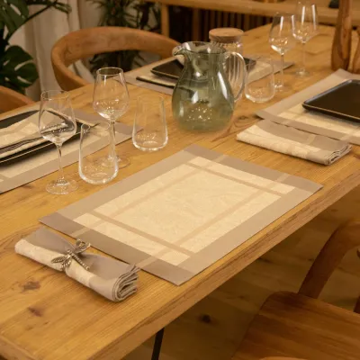 Set De Table Jacquard Indira