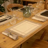 Set De Table Jacquard Indira