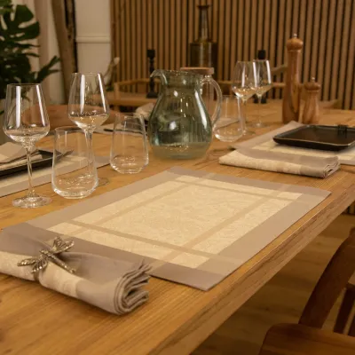 Set De Table Jacquard Indira