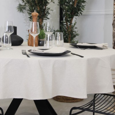 Nappe Ronde En 240 Aral Lino
