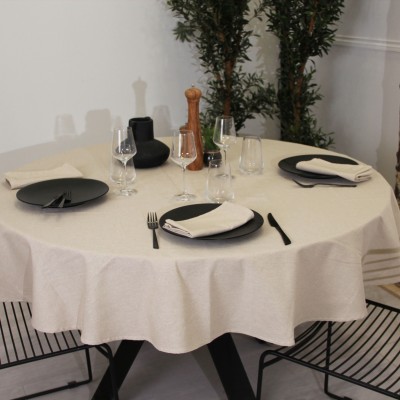Nappe Ronde En 240 Aral Lino