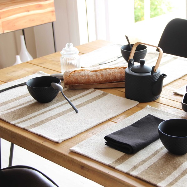 Set De Table Coton Canevas 550 Table