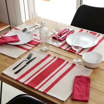 Set De Table Coton Canevas 550 Table