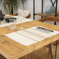 Set De Table Coton Canevas 550 Table