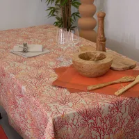 Nappe Plastifié Coraux
