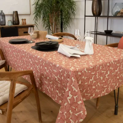 Nappe Plastifié Ginkgo