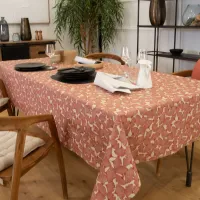 Nappe Plastifié Ginkgo