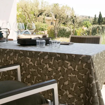 Nappe Plastifié Ginkgo
