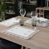 Set De Table Boutis Lavander 12