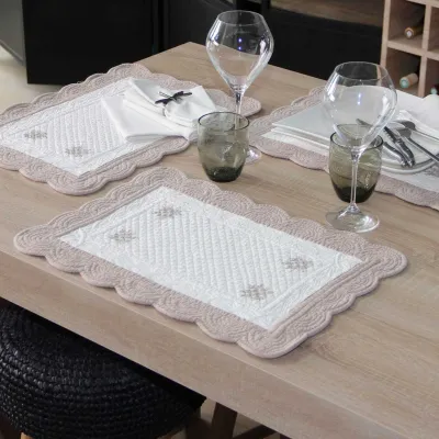 Set De Table Boutis Lavander 12