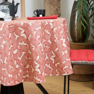 Nappe Plastifié Ginkgo