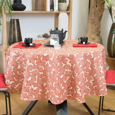 Nappe Plastifié Ginkgo