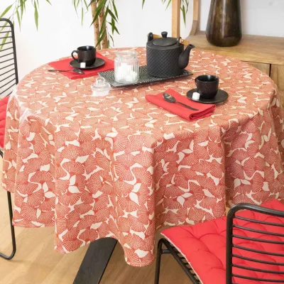 Nappe Plastifié Ginkgo