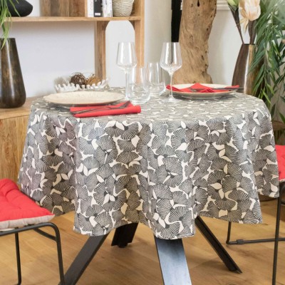 Nappe Plastifié Ginkgo