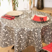 Nappe Plastifié Ginkgo