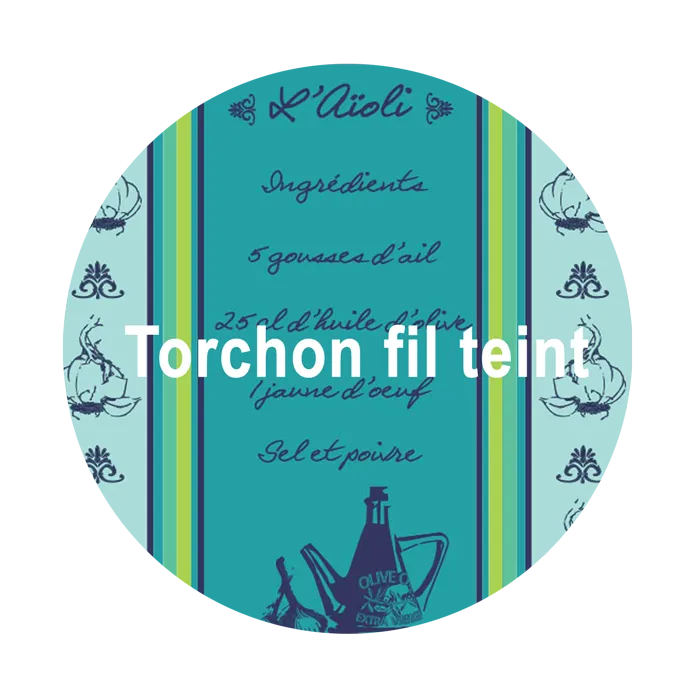 TORCHON FIL TEINT