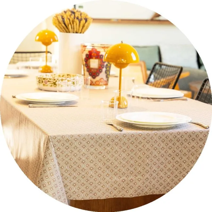 Nappe plastifié