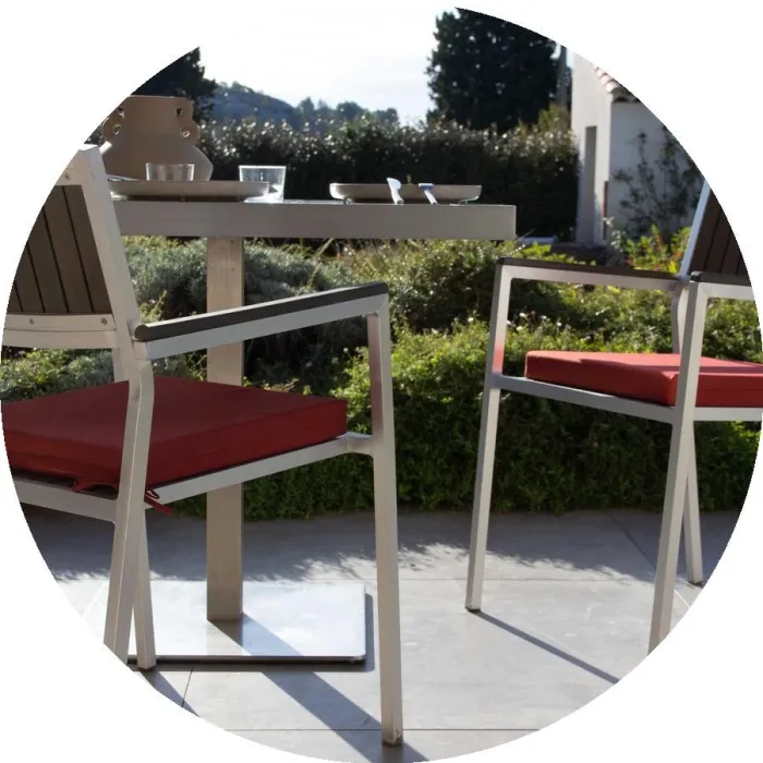 Galette de chaise carré