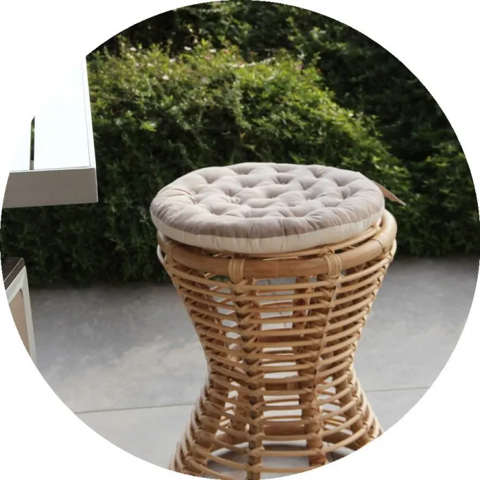 Galette de chaise ronde