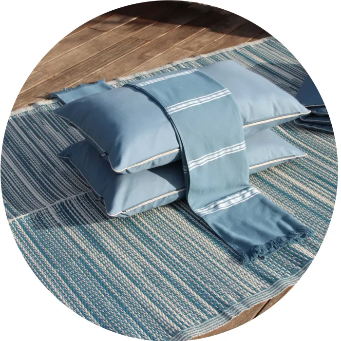 Serviette de plage et fouta